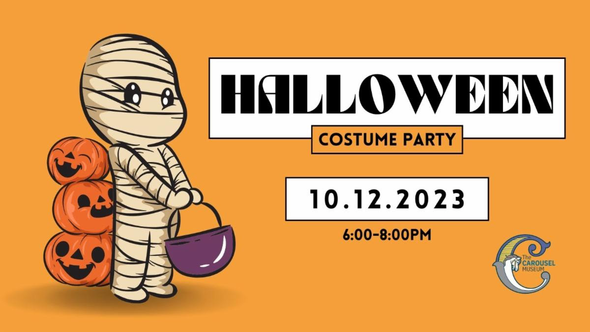 The Carousel Museum is having a Halloween Costume Party this Thursday