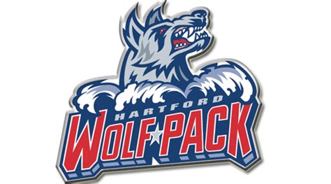 Hartford Wolf Pack Logo 3x5 Flag