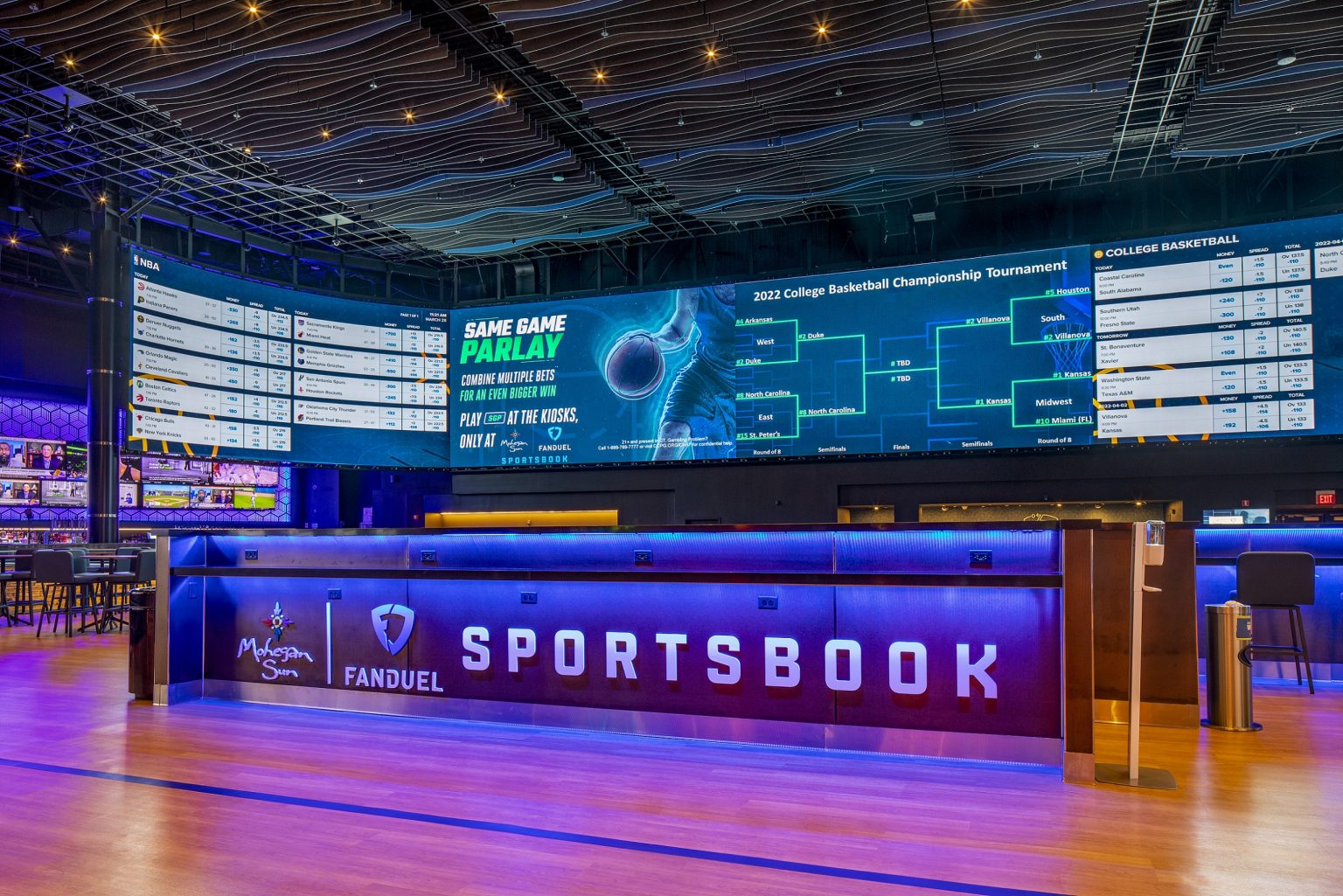 Uncasville Mohegan Sun FanDuel Sportsbook introduces NextLevel Draft