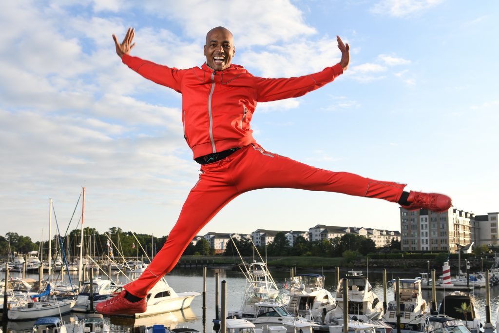 Billy Blanks at the 11th annual Health and Fitness expo in Stamford, Connecticut