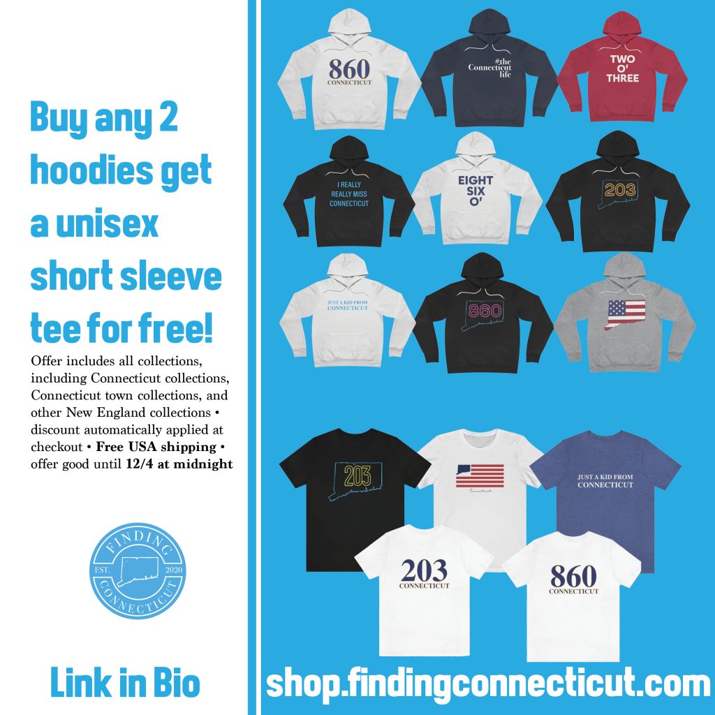 connecticut hoodie and tee shirt sale 