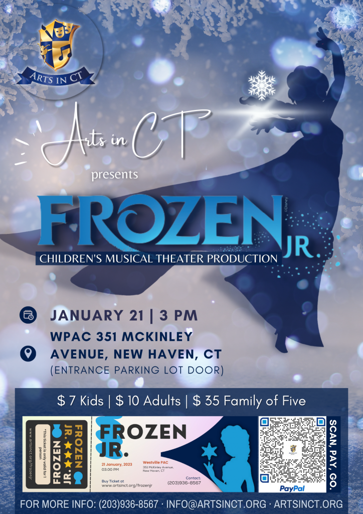 arts in ct performace of frozen 