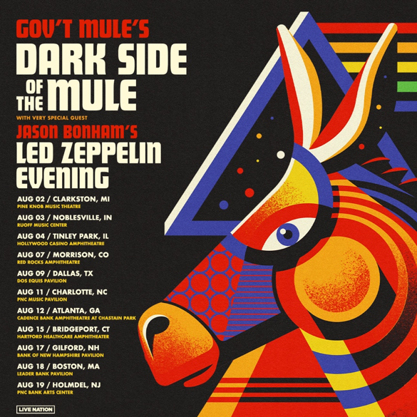 gov't mule 2023 added tour dates, gov't mule to perform at Hartford Healthcare amphitheater in Bridgeport, Connecticut 