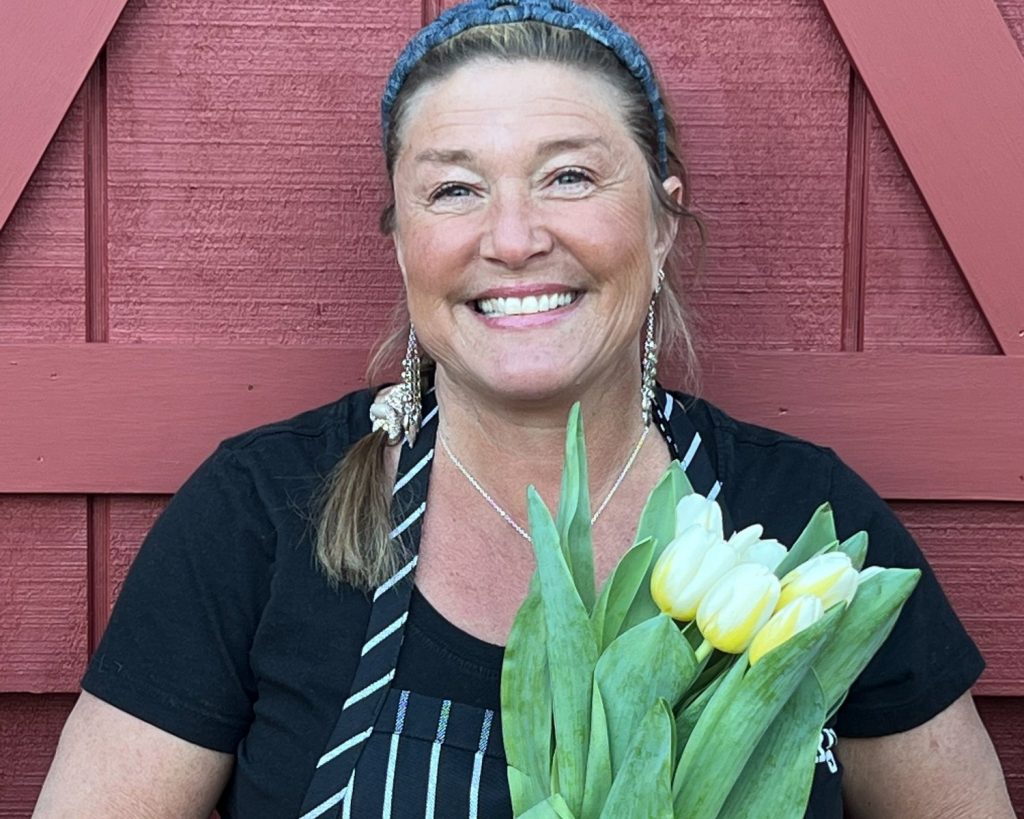 Alison of AMG Catering and events is having her spring dinner at Wakeman town farms in westport, connecticut 