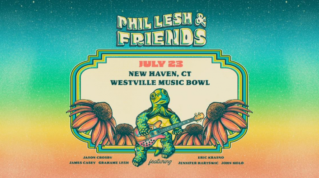 Phil Lesh & Friends to perform at Westville Music Bowl in July 2023 