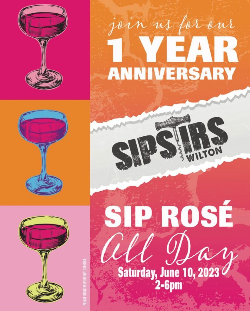 Sipstirs celebrates their 1 year anniversary in Wilton, connecticut 