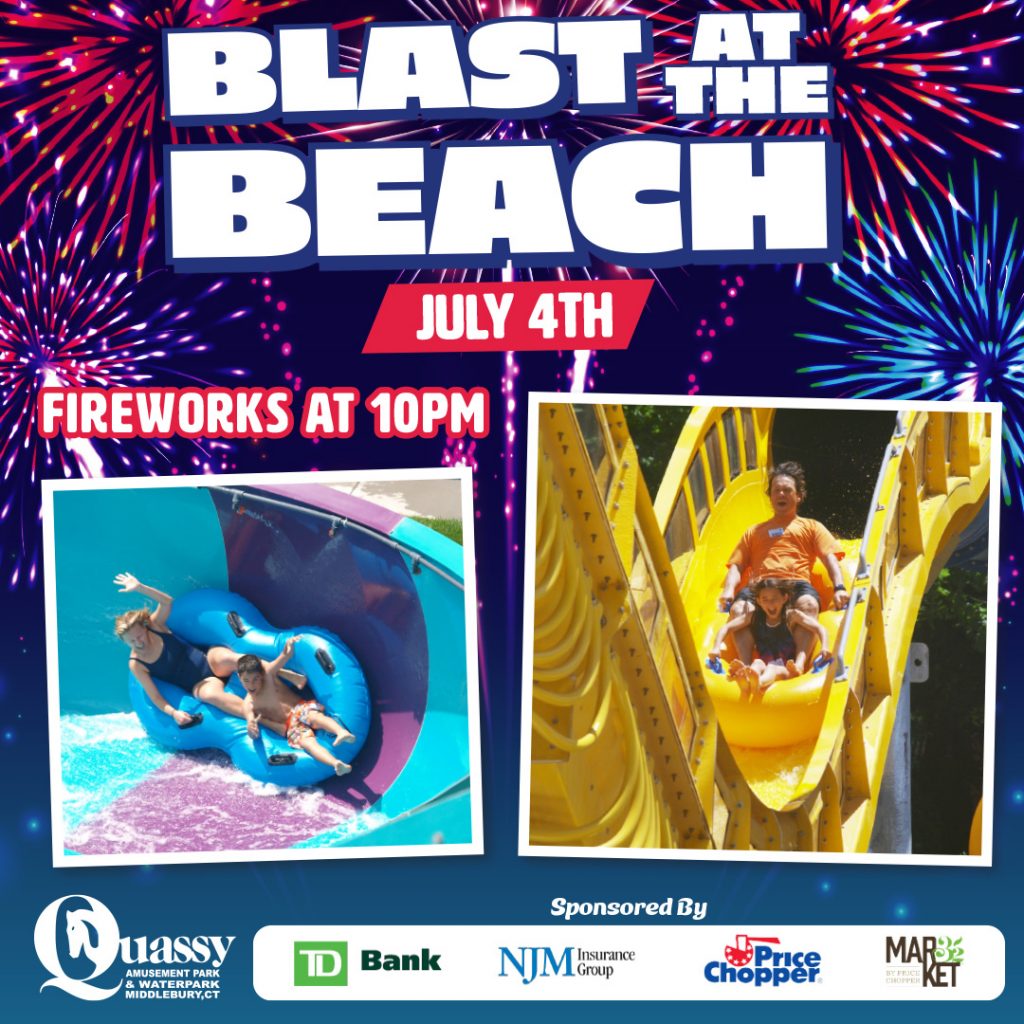 Celebrate the 4th of July at Quassy in middlefield, Ct 