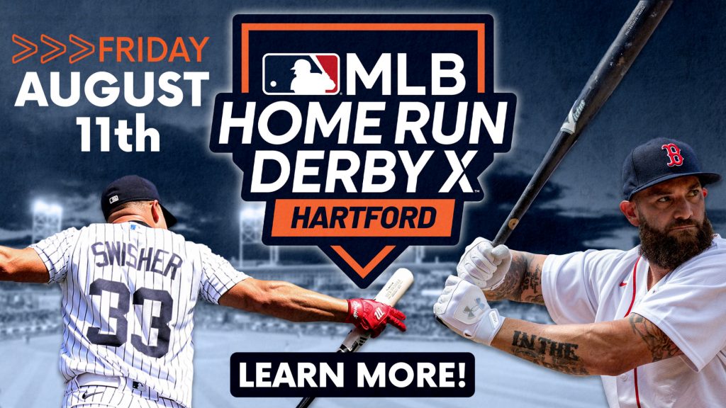 Home run derby at Dunkin Park in Hartford, Connecticut 