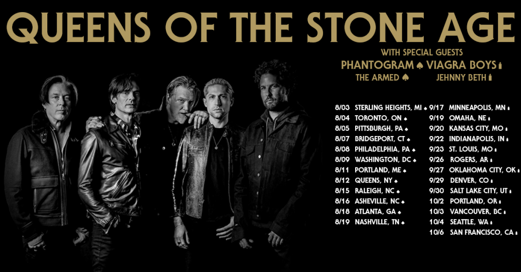 Queens of the Stone to perform at Hartford Healthcare Amphitheater in Bridgeport, Connecticut 