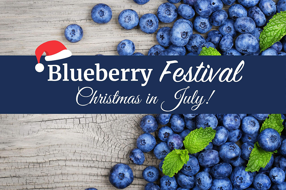 Blueberry festival at Lyman Orchards in Middlefield, Connecticut