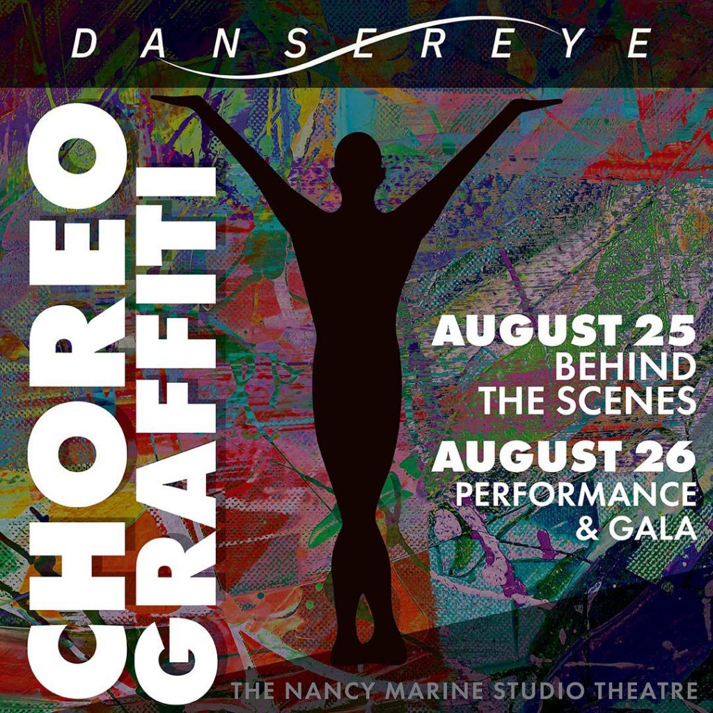 DANSEREYE ~ CHOREOGRAFFITI comes to the Warner Theatre in Torrington in August 2023 