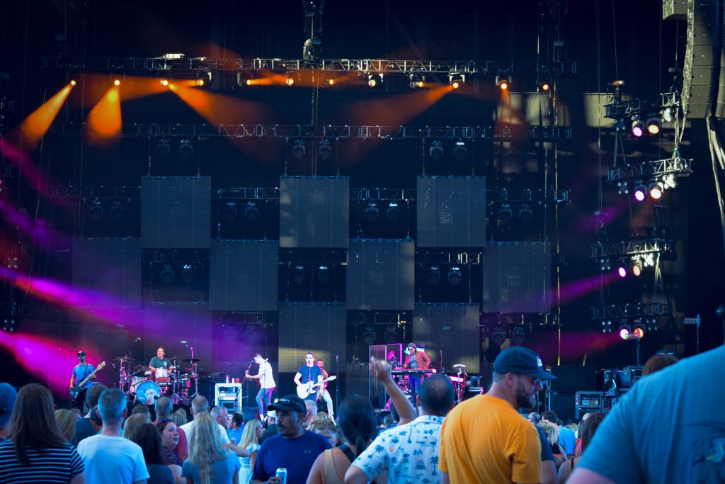 O.A.R. (of a revolution) performed at Hartord Healthare Ampitheater on August 13, 2023 in Bridgeport, Connecticut photo by Aunia Forland