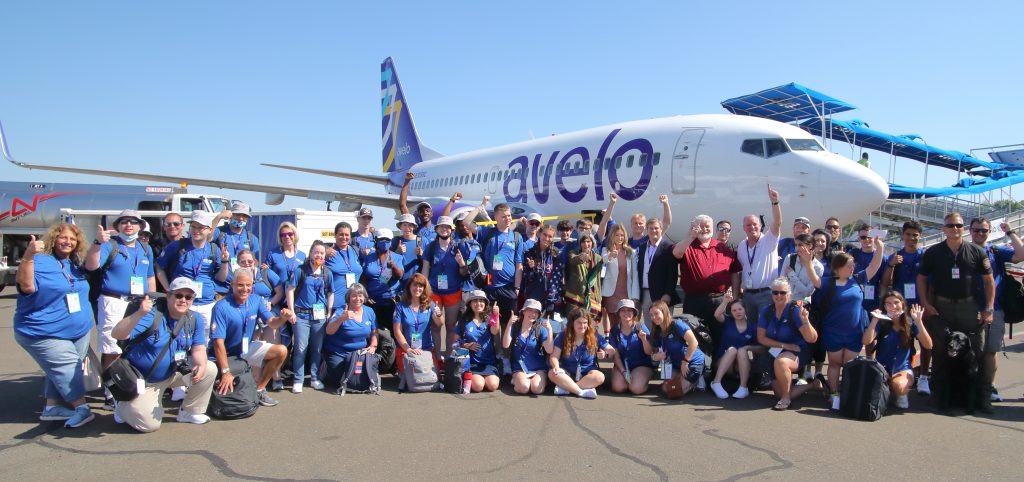 Avelo Airlines to host a plane pull at Tweed airport in New Haven, connecticut to benefit Special Olympics Connecticut 