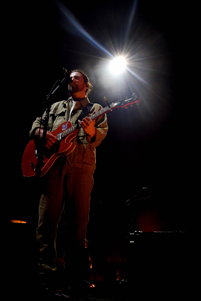 Noah Kahan at Hartford Healthcare Amphitheater in Bridgeport, Connecticut on September 5, 2023 phot by Aunia Forland 