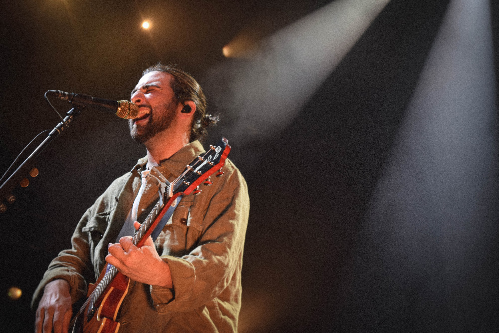 Noah Kahan at Hartford Healthcare Amphitheater in Bridgeport, Connecticut on September 5, 2023 phot by Aunia Forland 