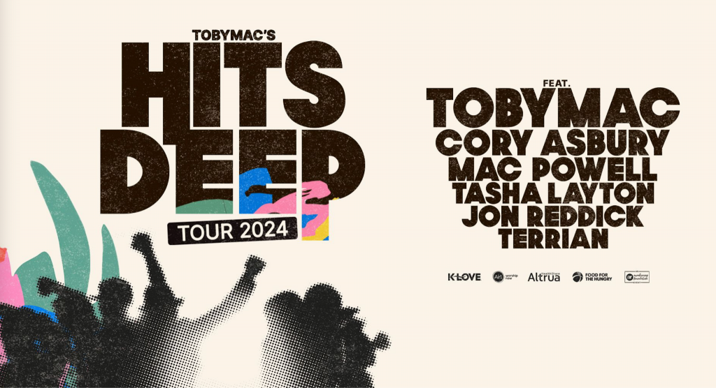 tobymac brings his deep hits tour to the xl center in hartford, connecticut in march 2024