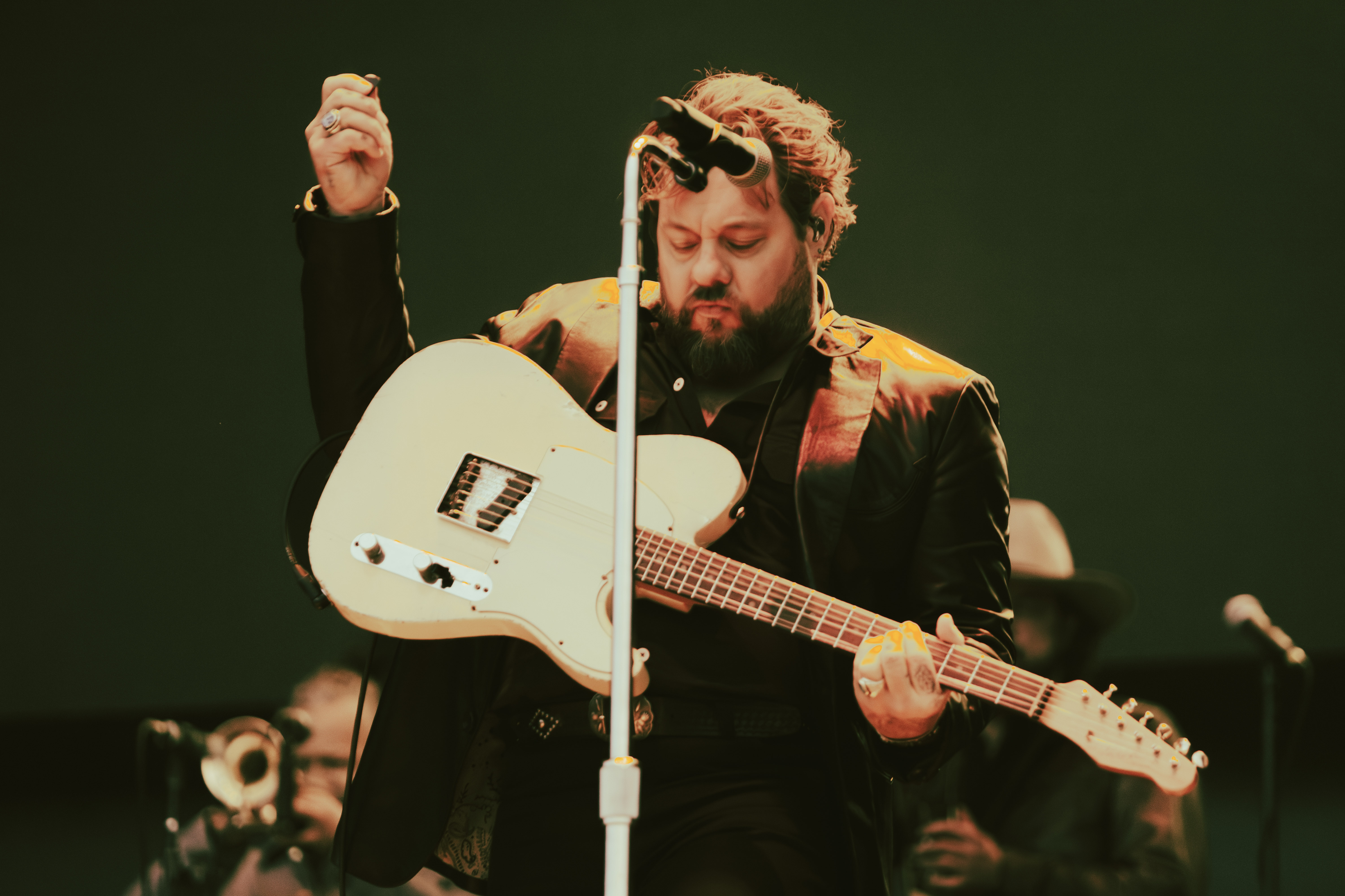 Nathaniel Rateliff and the Night Sweats photo by Natalie Colon. Sound on Sound 2023 in Bridgeport. Connecticut