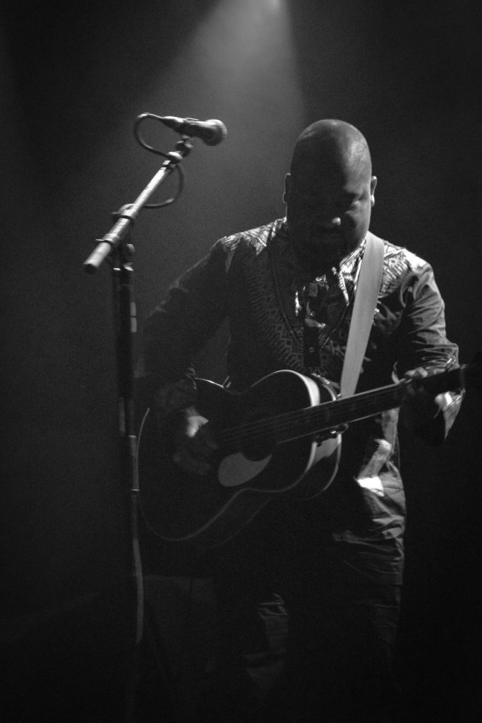 Black Guy Fawkes at college street music hall in new haven connecticut on October 15, 2023 photo by Kris Forland