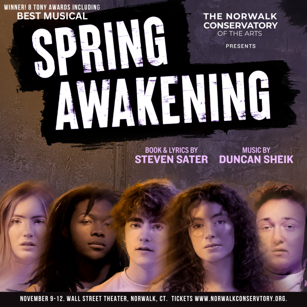  The Norwalk Conservatory's performances of Spring Awakening from November 9-12, 2023