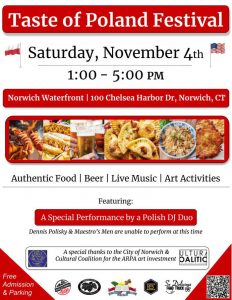 Norwich Polish Festival, November 4, 2023 at the Norwich waterfront