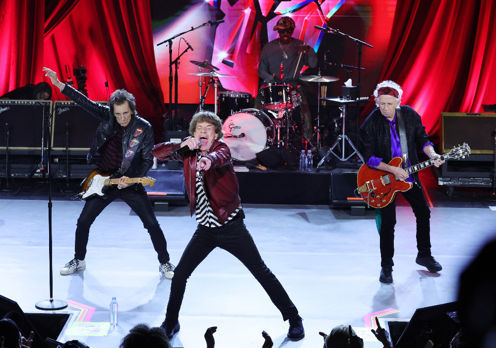 The Rolling Stones Photo by Kevin Mazur/Getty images for the Rolling Stones