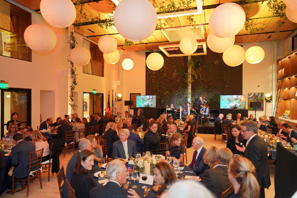 Seas the Night Gala was held on November 2, 2023 to benefit the Maritime Aquarium in Norwalk, Connecticut
