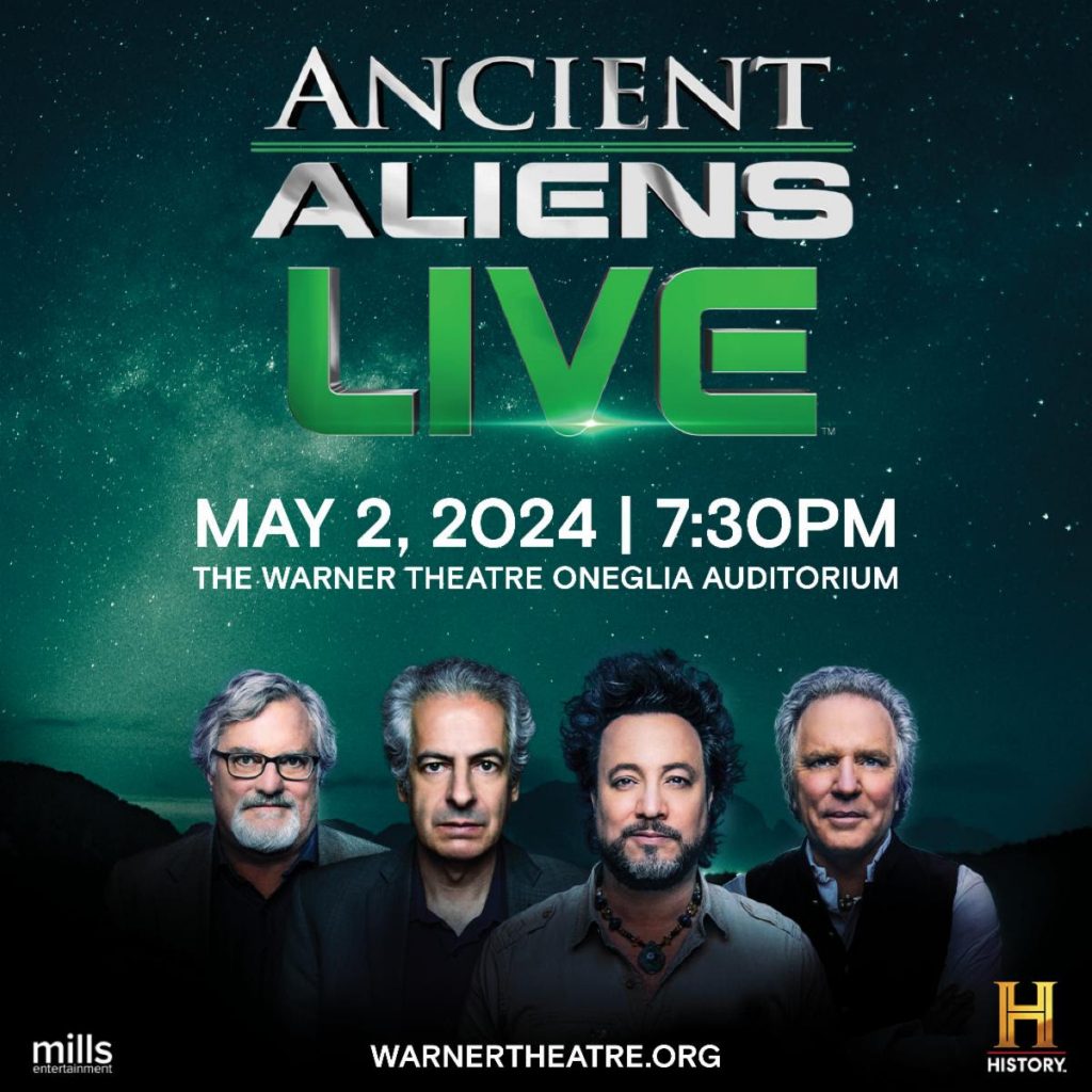 Ancient Aliens Live is coming to Connecticut in May Finding Connecticut