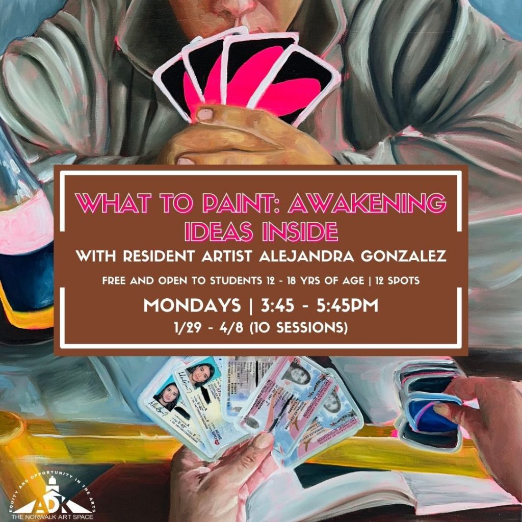 What to Paint: Awakening Ideas Inside of You with Resident Artist Alejandra Gonzalez