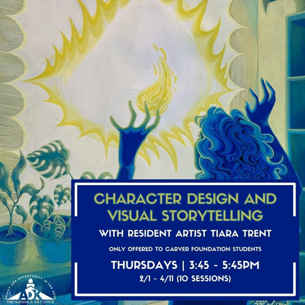 Character Design and Visual Storytelling with Resident Artist Tiara Trent