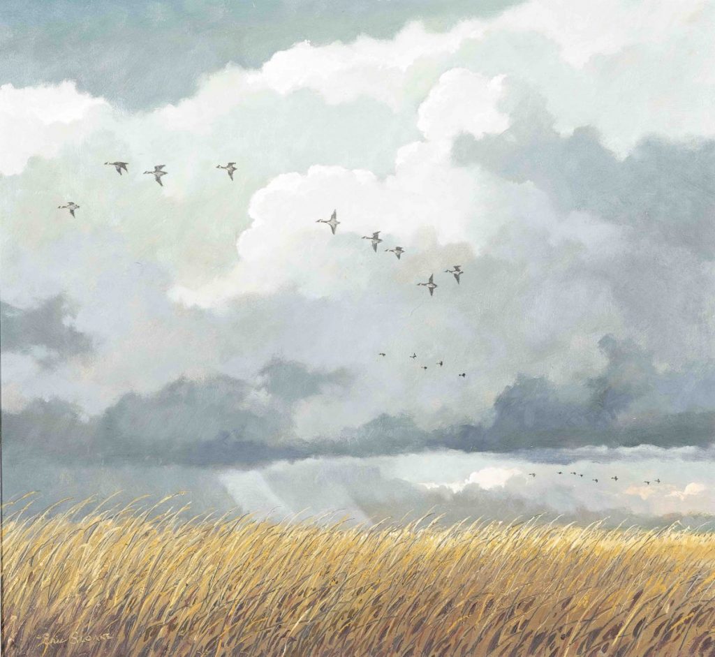 Eric Sloan (American, 1905-1985), The Wetlands (n.d.), Oil on canvas board, William Benton Museum of Art