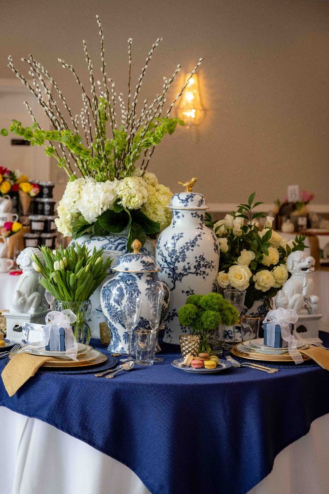 Tablescapes to benefit the Avon Historical Society at the North House in Avon, Connecticut