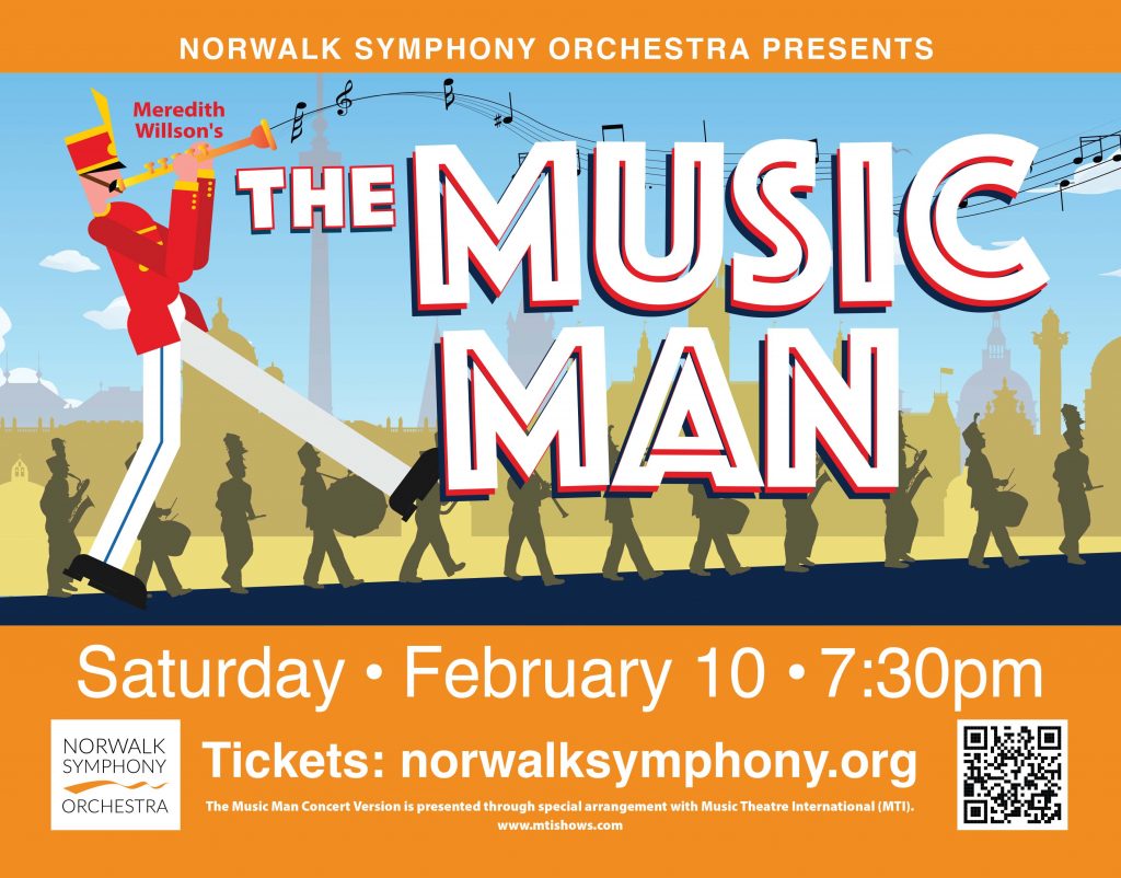 The Music Man concert edition by the norwalk symphony orchestra 