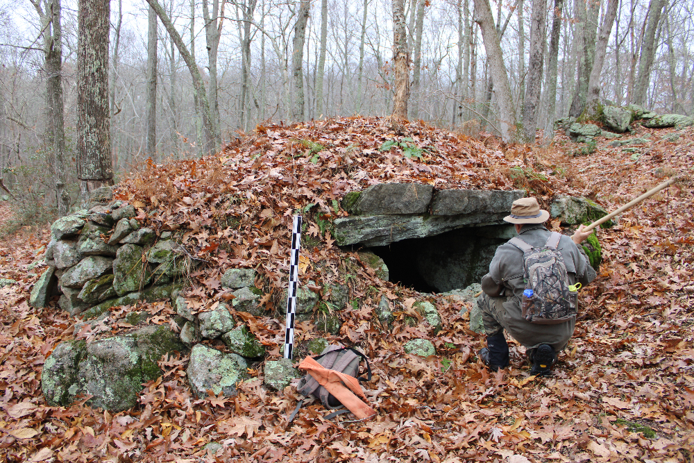 The Gungywamp Site, lecture at the gunn memorial library and museum in washington, connecticut 