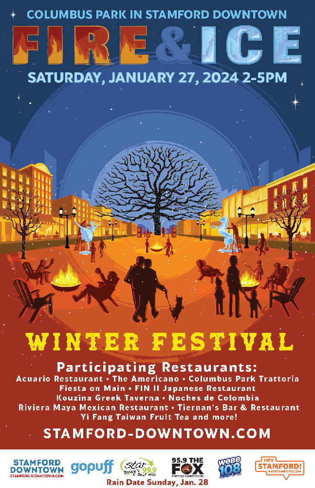 Fire & Ice Winter Festival in Stamford, Connecticut