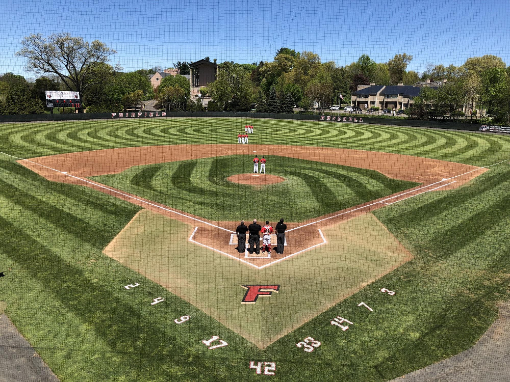 Fairfield’s Baseball Alumni Diamond has been renamed the Don ’63 and Chris ’88 Cook Field in honor of former Athletics Director C. Donald Cook ‘63 for his contribution to Stags baseball and his efforts to help propel the program as a national force. 