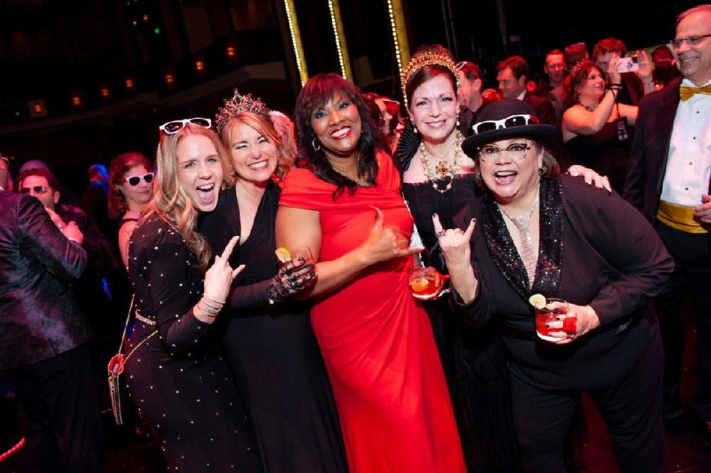 Guests get ready to rock out at The Bushnell's Ovations Gala 2023. Photo by Roger Castonguay for the Defining Photo.