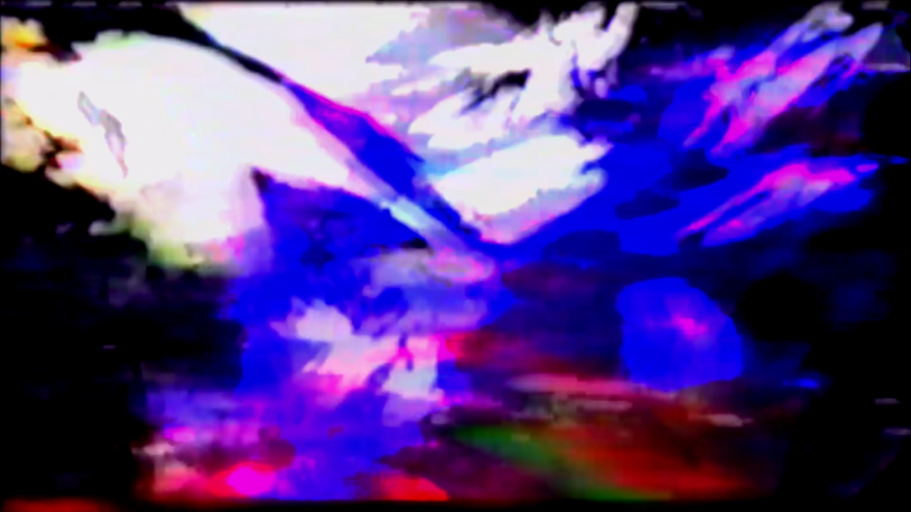 SIGHTGREEN: 2021, Digital macro video, Induced VHS Generation Loss, Audio collage.Real Art Ways in Hartford Connecticut