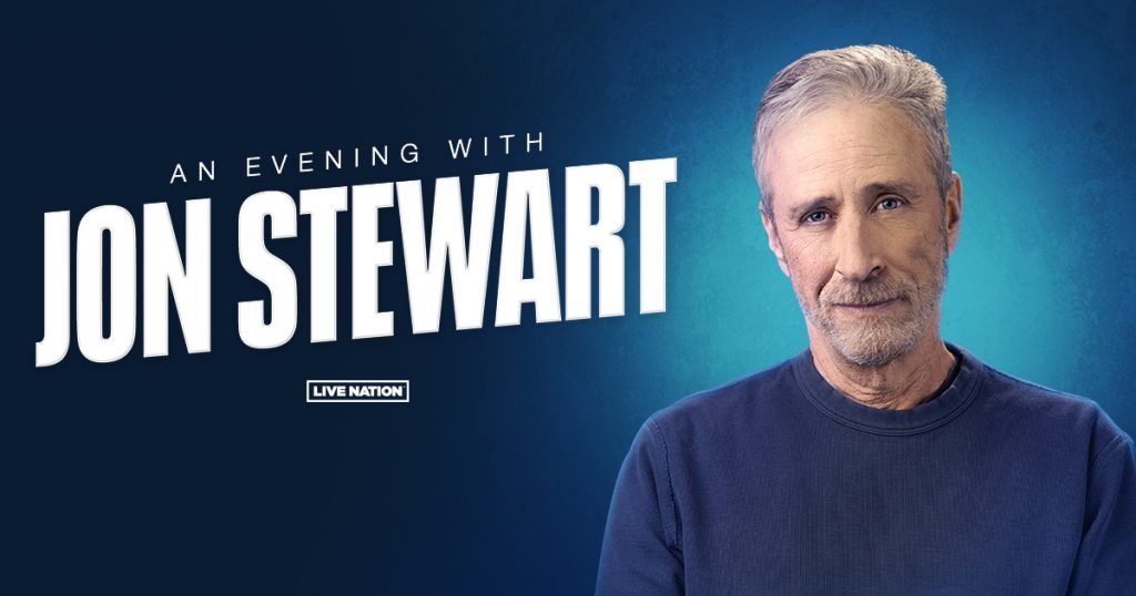 Jon Stewart to perform at The Palace Theater in Stamford, Connecticut in April 2024