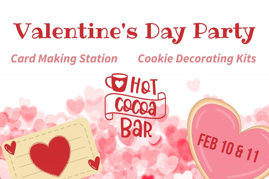 Valentines Day party at lyman Orchards in Middlefield, Connecticut 