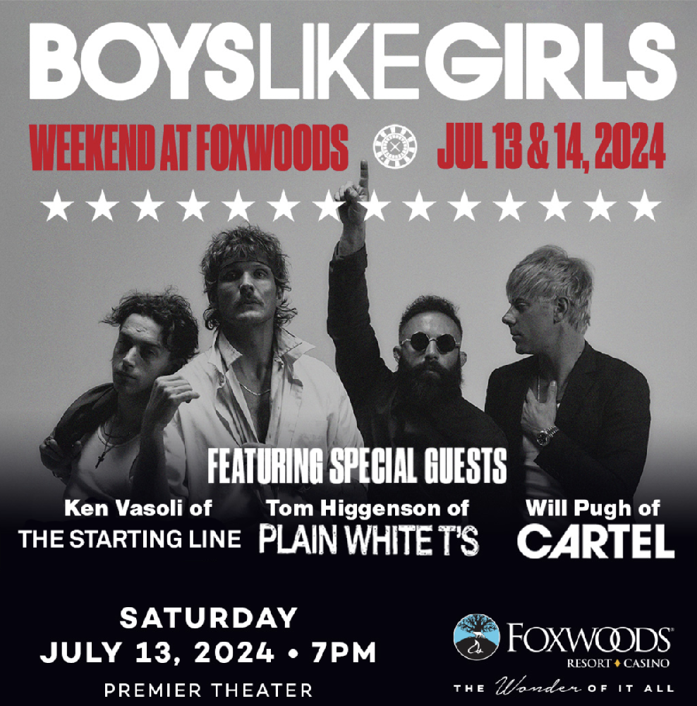 Boys like girls celebrate their Weekend at Foxwoods at foxwoods resort & casino in July 2024
