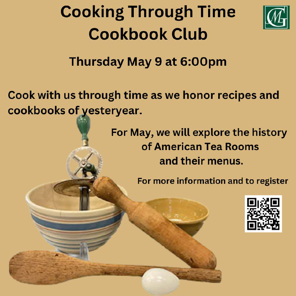 Cooking through time at the gunn memorial library in washington, connecticut in may 2024