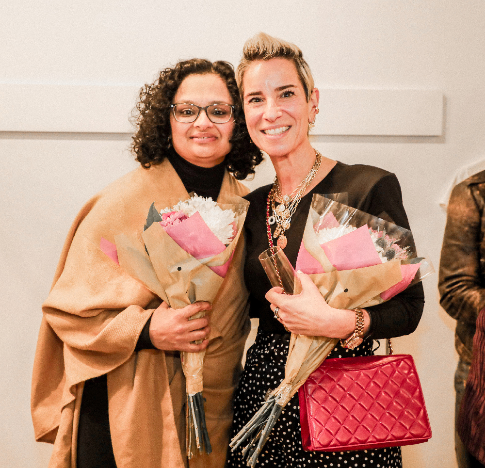  Honorees Dr. Madhavi Raghu and Dr. Shieva Ghofrany 