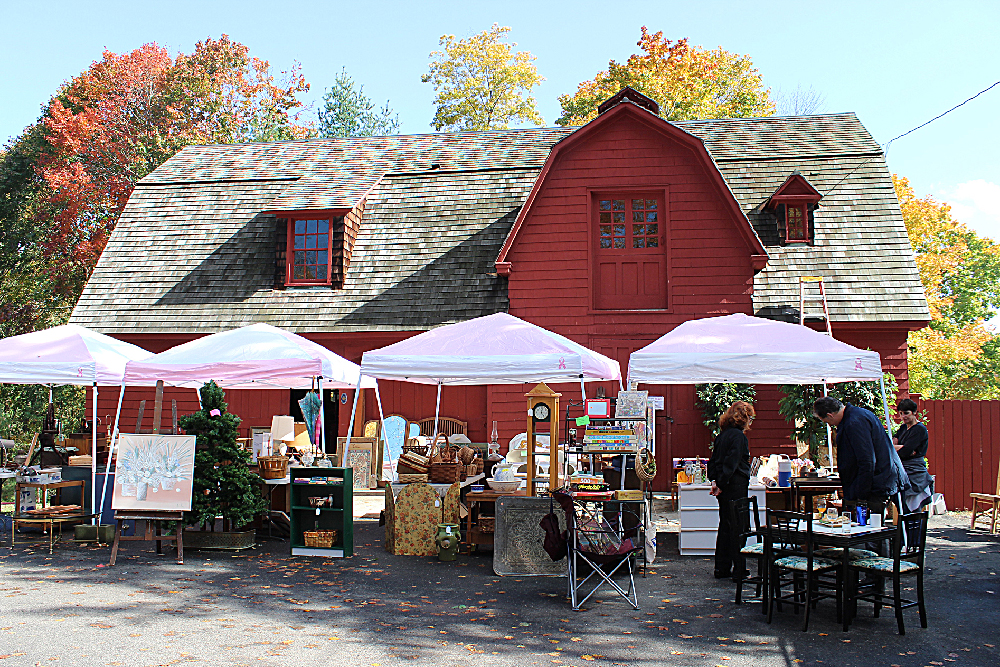 Barn Tag sale at Keeler Tavern Museum & History Center in Ridgefield, Connecticut is in April 2024