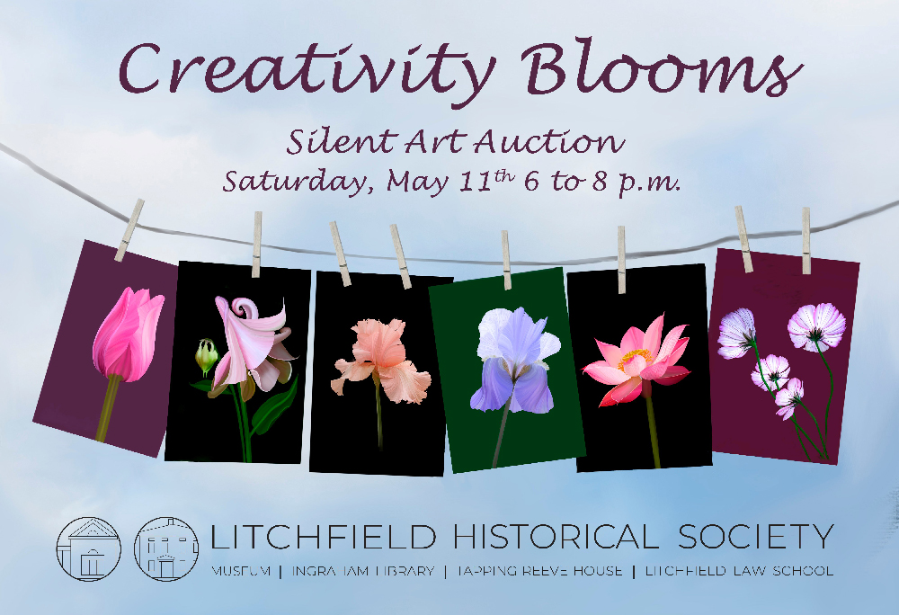 Creativity Blooms at Litchfield Historical Musesum in Litchfield, Connecticut May 2024