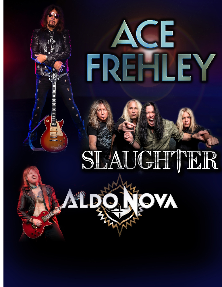  Ace Frehley, Slaughter, and Aldo Nova to perform at Mohegan Sun in May 2024