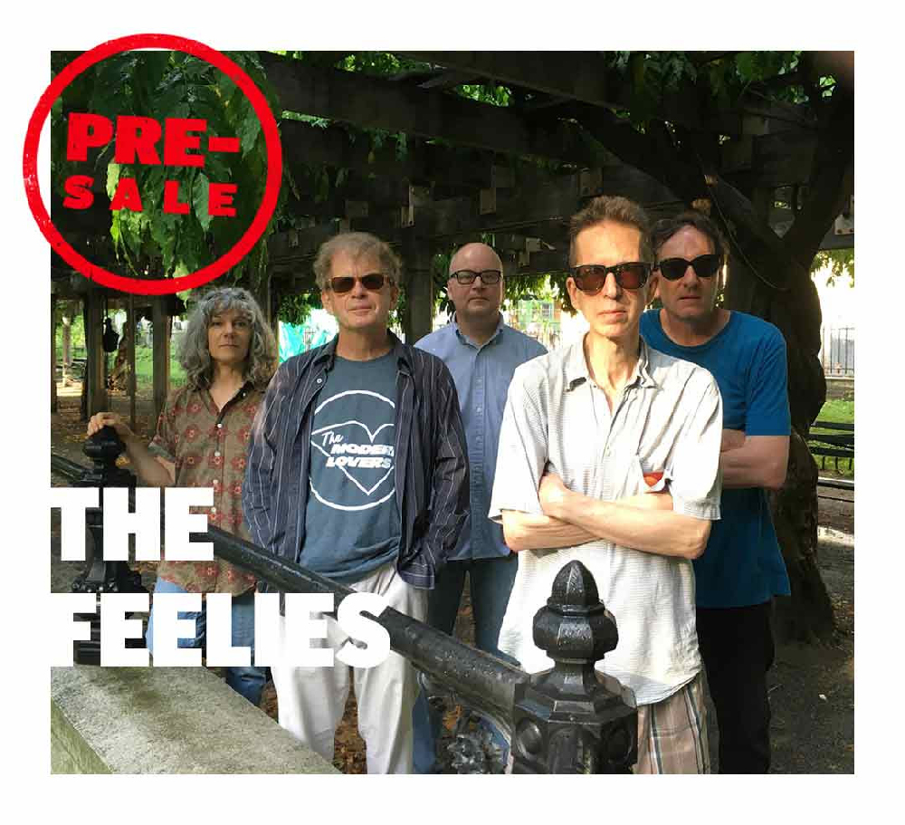 The feelies to perform at Fairfield Theatre company in Fairfield, Connecticut in September 2024