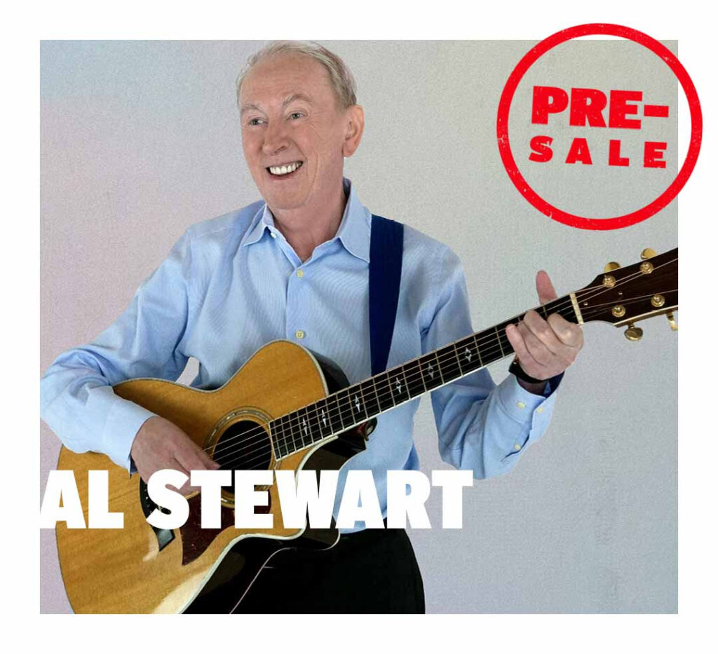 Al Stewart to perform at Fairfield Theatre Company in Fairfield Connecticut in August 2024