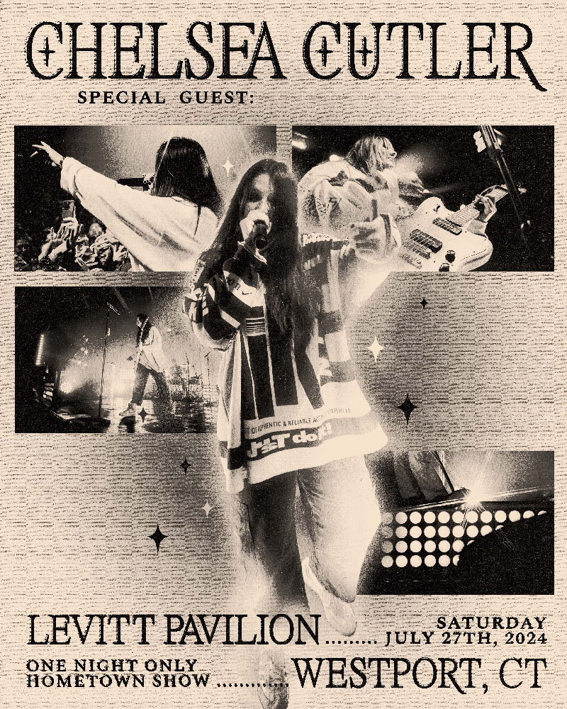 Chelsea Cutler to perform at levitt pavilion in westport, connecticut in july 2024