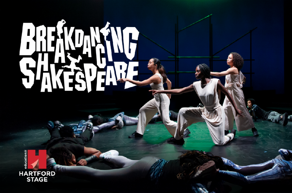 Breakdancing Shakespeare program at Hartford Stage in Hartford Connecticut Summer 2024