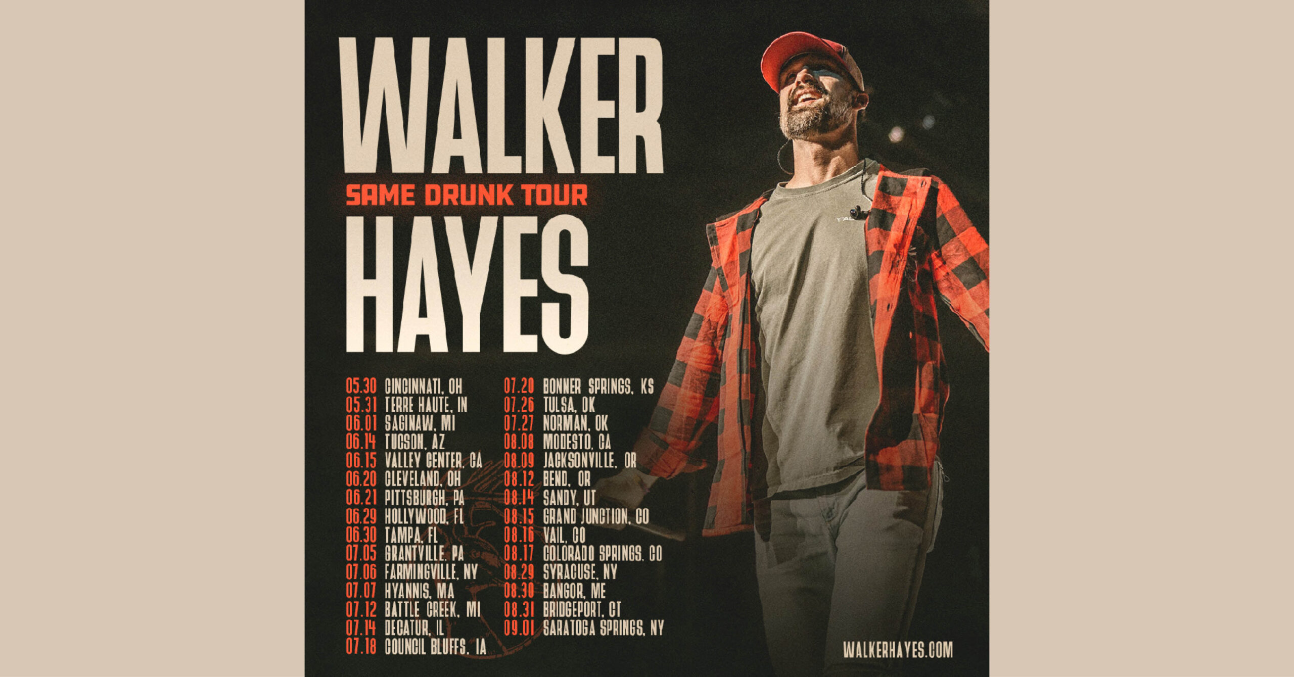 Walker Hayes brings The Same Drunk Tour to Bridgeport | Finding Connecticut